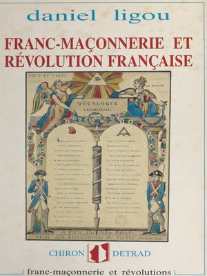 cover image of Franc-maçonnerie et Révolution française, 1789-1799